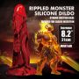 Dildo silikonowe falowane Minotaur Power Monsters 21 cm - 3