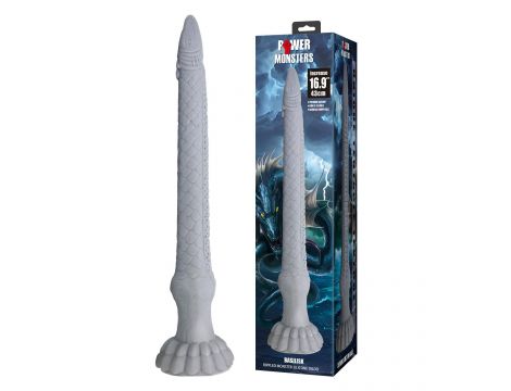 Dildo silikonowe pofalowane Basilisk Power Monsters 43 cm
