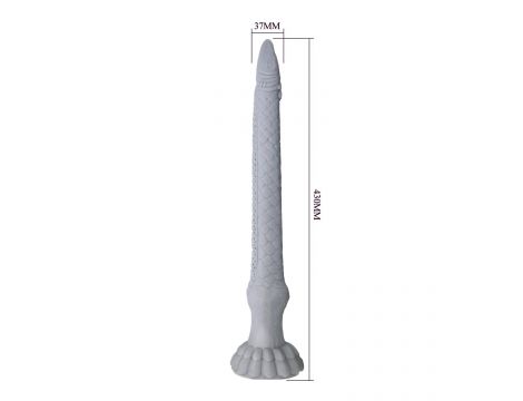 Dildo silikonowe pofalowane Basilisk Power Monsters 43 cm - 9