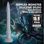 Dildo silikonowe pofalowane Basilisk Power Monsters 43 cm - 4
