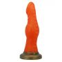 Dildo silikonowe żłobione Power Monsters 18,5 cm z przyssawką - 2