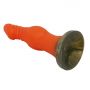 Dildo silikonowe żłobione Power Monsters 18,5 cm z przyssawką - 5