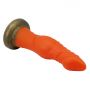Dildo silikonowe żłobione Power Monsters 18,5 cm z przyssawką - 6