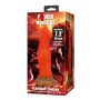 Dildo silikonowe żłobione Power Monsters 18,5 cm z przyssawką - 7