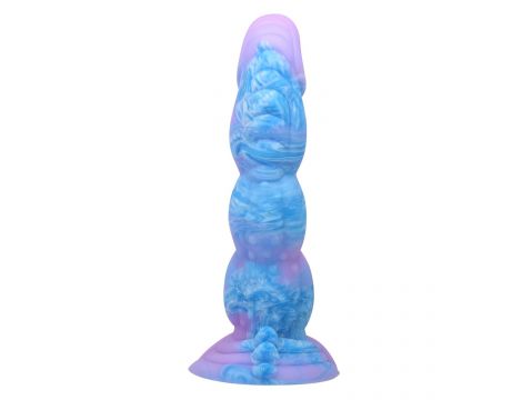 Dildo silikonowe pofalowane Power Monsters Alien 20.5 cm - 2