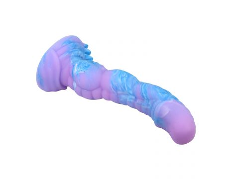 Dildo silikonowe pofalowane Power Monsters Alien 20.5 cm - 6