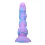 Dildo silikonowe pofalowane Power Monsters Alien 20.5 cm - 5