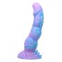 Dildo silikonowe pofalowane Power Monsters Alien 20.5 cm - 10
