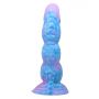 Dildo silikonowe pofalowane Power Monsters Alien 20.5 cm - 3