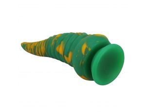 Dildo silikonowe Abyssal Colossus Power Monsters żłobione 22,5 cm