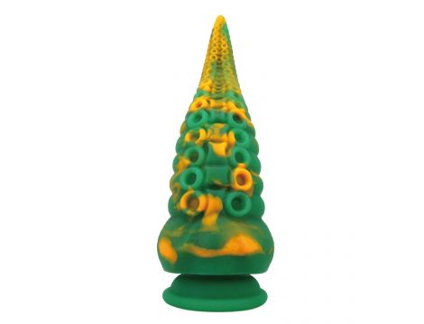 Dildo silikonowe Abyssal Colossus Power Monsters żłobione 22,5 cm - 5