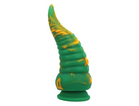 Dildo silikonowe Abyssal Colossus Power Monsters żłobione 22,5 cm - 4