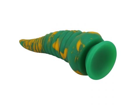 Dildo silikonowe Abyssal Colossus Power Monsters żłobione 22,5 cm