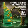 Dildo silikonowe Abyssal Colossus Power Monsters żłobione 22,5 cm - 3