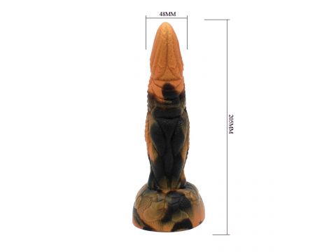 Dildo silikonowe faliste monster Tyrannosaurus Power 20.5 cm - 8
