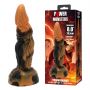 Dildo silikonowe faliste monster Tyrannosaurus Power 20.5 cm - 2