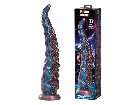 Power Monsters Maelstrom Beastlord – 47 cm Rippled Monster Silicone Dildo - 2