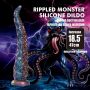 Power Monsters Maelstrom Beastlord – 47 cm Rippled Monster Silicone Dildo - 4