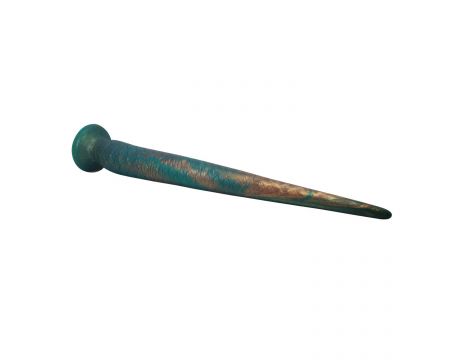 Dildo silikonowe Power Monsters Verdant Titan szmaragdowe 47 cm - 6