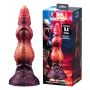 Dildo silikonowe pofalowane Savage Beastlord 24 cm Power Monsters - 2