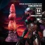 Dildo silikonowe pofalowane Savage Beastlord 24 cm Power Monsters - 6