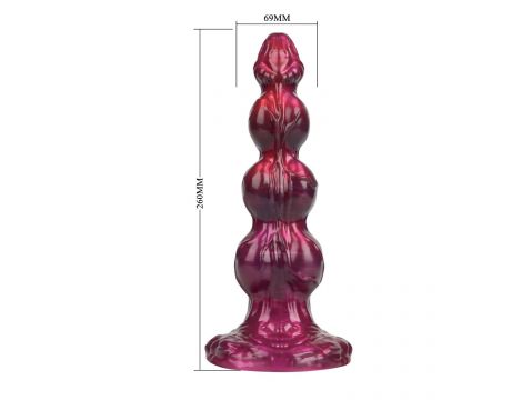 Power Monsters Primal Beastlord – 26 cm Rippled Monster Silicone Dildo - 8