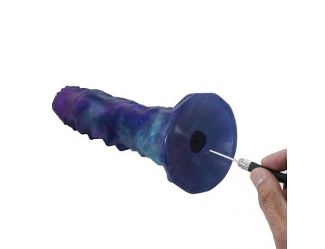 DuskWalker Sentinel – 23 cm Karbowany Potworny Silikonowy Dildo - 4