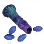 DuskWalker Sentinel – 23 cm Karbowany Potworny Silikonowy Dildo - 10