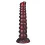 Dildo silikonowe pofalowane Power Monsters Voidclaw Brute 29 cm fioletowe - 5