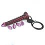 Dildo silikonowe pofalowane Power Monsters Voidclaw Brute 29 cm fioletowe - 7