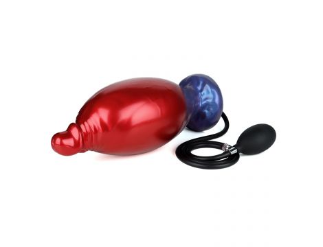 Dildo silikonowe nadmuchiwane monster Shadow Behemoth 22 cm Power - 4