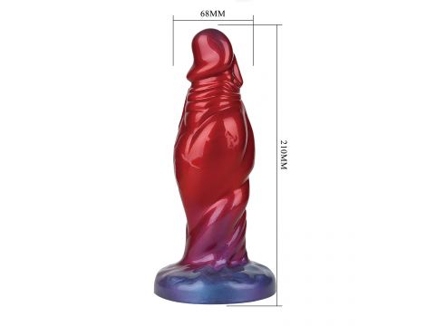 Dildo silikonowe nadmuchiwane monster Shadow Behemoth 22 cm Power - 7