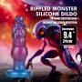 Dildo silikonowe dmuchane monster Power Monsters Rift Titan 24 cm - 6