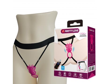 Stymulator łechtaczki Pretty Love Aethon silikonowy z aplikacją USB 15,5 cm - 2