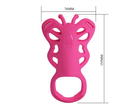 Stymulator łechtaczki Pretty Love Aethon silikonowy z aplikacją USB 15,5 cm - 7