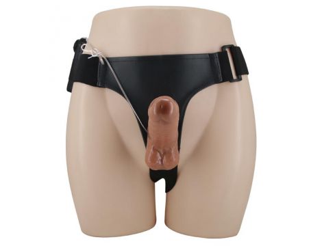 BAILE- Ultra Passionate Harness Dual Penis 6,2'' - 4
