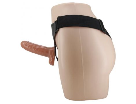 BAILE- Ultra Passionate Harness Dual Penis 6,2'' - 2