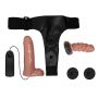 BAILE- Ultra Passionate Harness Dual Penis 6,2'' - 2