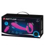 Strap on wibrujący Pretty Love Thunderbird fioletowy USB - 6