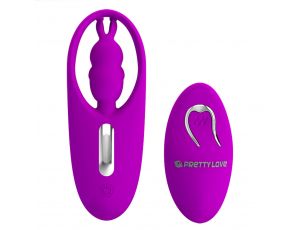 Wibrator króliczek Pretty Love silikonowy 12 funkcji pilot USB
