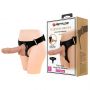 Uprząż strap-on majtkowa Pretty Love Jerry z dildo cielistym 19 cm - 5