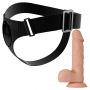Uprząż strap-on majtkowa Pretty Love Jerry z dildo cielistym 19 cm - 2