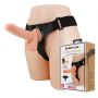 PRETTY LOVE - HARNESS BRIEFS- Tom, Universal Strap-On, 7.4'' Dildo - 9