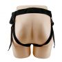 PRETTY LOVE - HARNESS BRIEFS Starks Universal Strap-On Harness 6,9'' Vibration Dildo Light Brown - 6