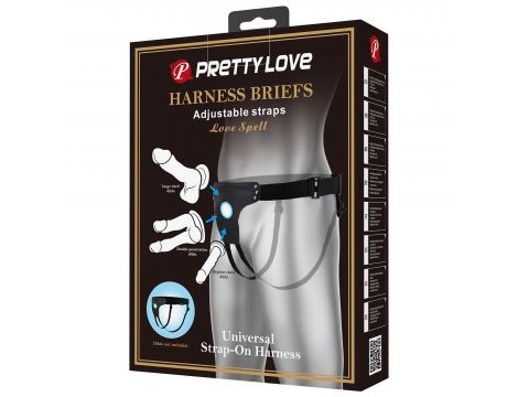 Uprząż strapon uniwersalna regulowana Pretty Love Love Spell - 9