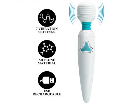 Masażer wibracyjny Cloud Pretty Love silikonowy USB 7 funkcji