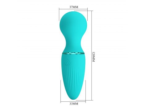 Mini Wibrator Silikonowy Dwayne Pretty Love USB 10 Trybów - 10