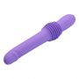 Wibrator analny z pchnięciem Pretty Love Pazuzu fioletowy USB - 4