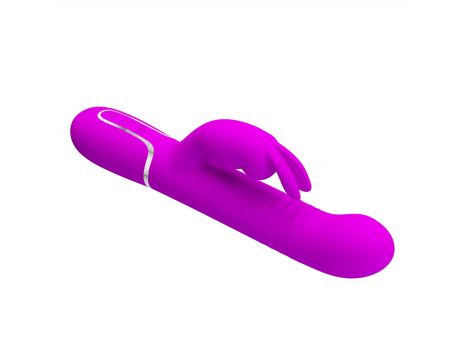 Wibrator króliczek Pretty Love fioletowy silikonowy 7 funkcji - 2