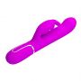 Wibrator króliczek Pretty Love fioletowy silikonowy 7 funkcji - 7